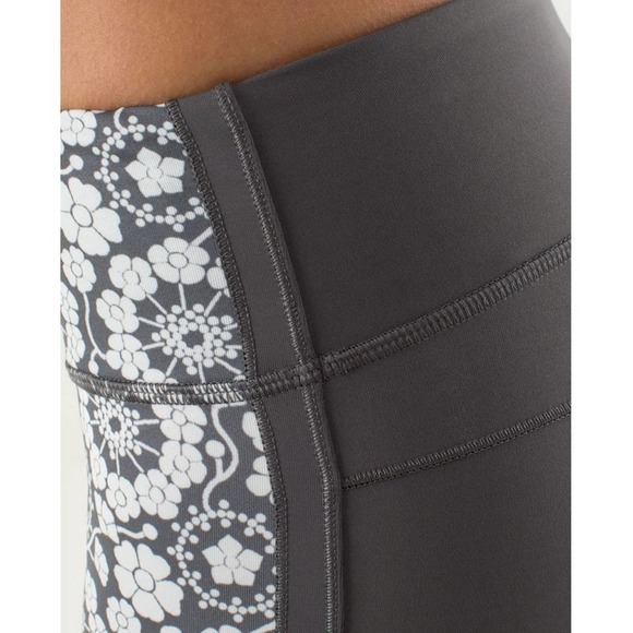 LULULEMON Ignite Crop Twiggy Printed Nimbus Soot - Picture 8 of 13